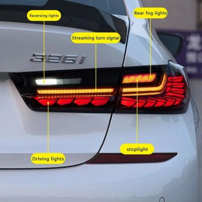 Customized Dragon Scale LED Taillight For BMW 3 Series G20 G28 20-21 OE Standard