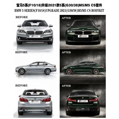 5 Series F10/18 Upgrade 2021 M5/M5CS PP Body Kit For BMW G30/38